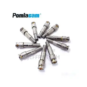 BNC Connector Male for Rg 59 Coaxial CCTV Cable 10pcs