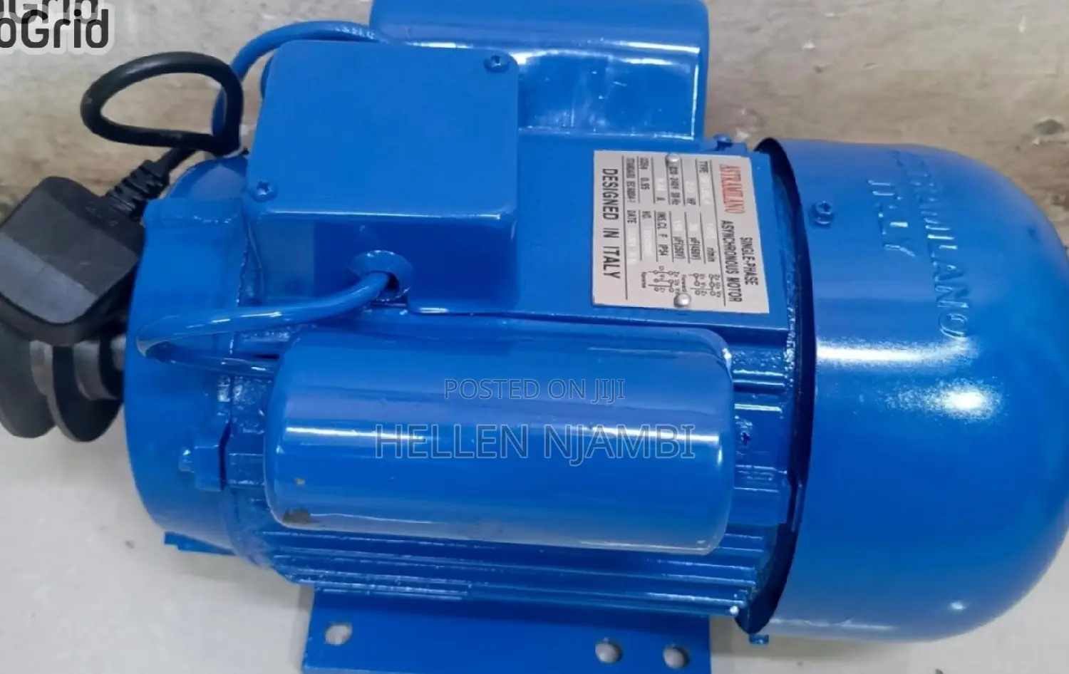 STCL 2hp Low Speed Motor