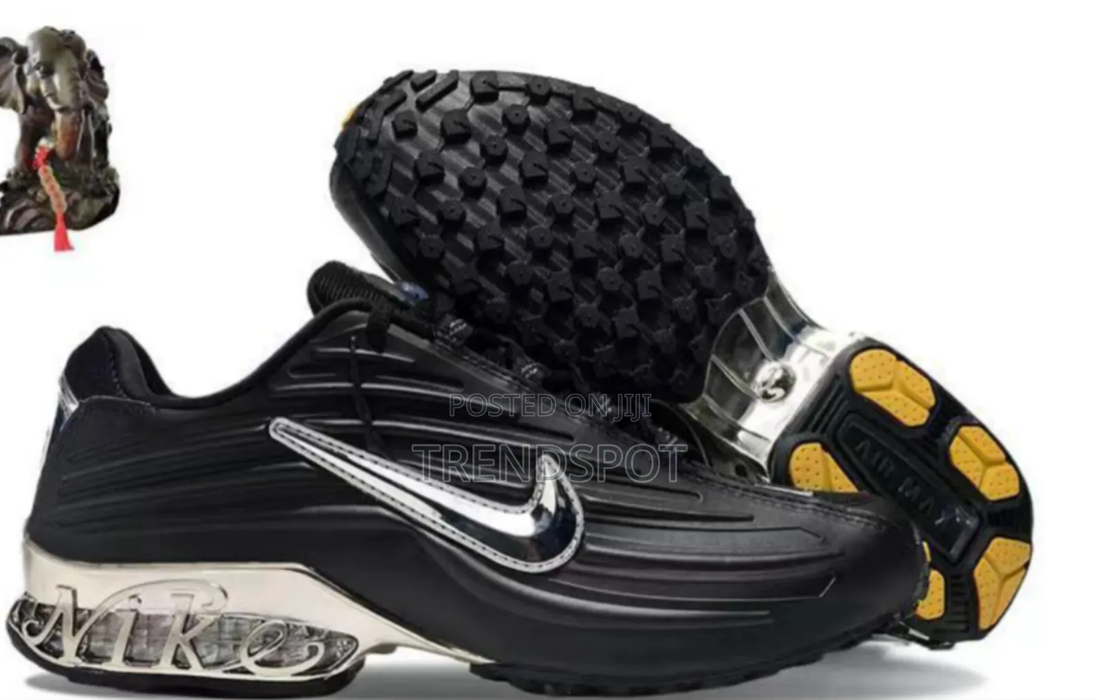 Nike Kioo Black Silver Size 40-45