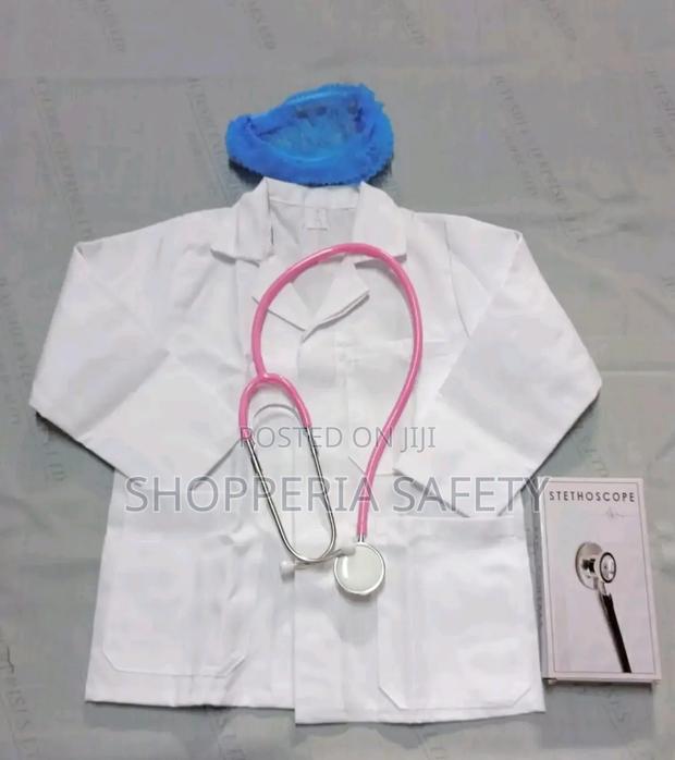 Dustcoat Plus Stethoscope for Doctors Career Day - main view