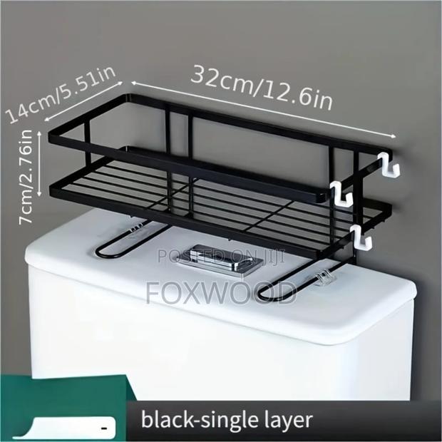 Double Layer Metallic Toilet Top Org - thumbnail 4
