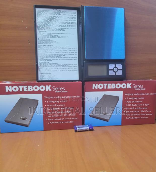 Affordable Notebook Pocket Scale - main view