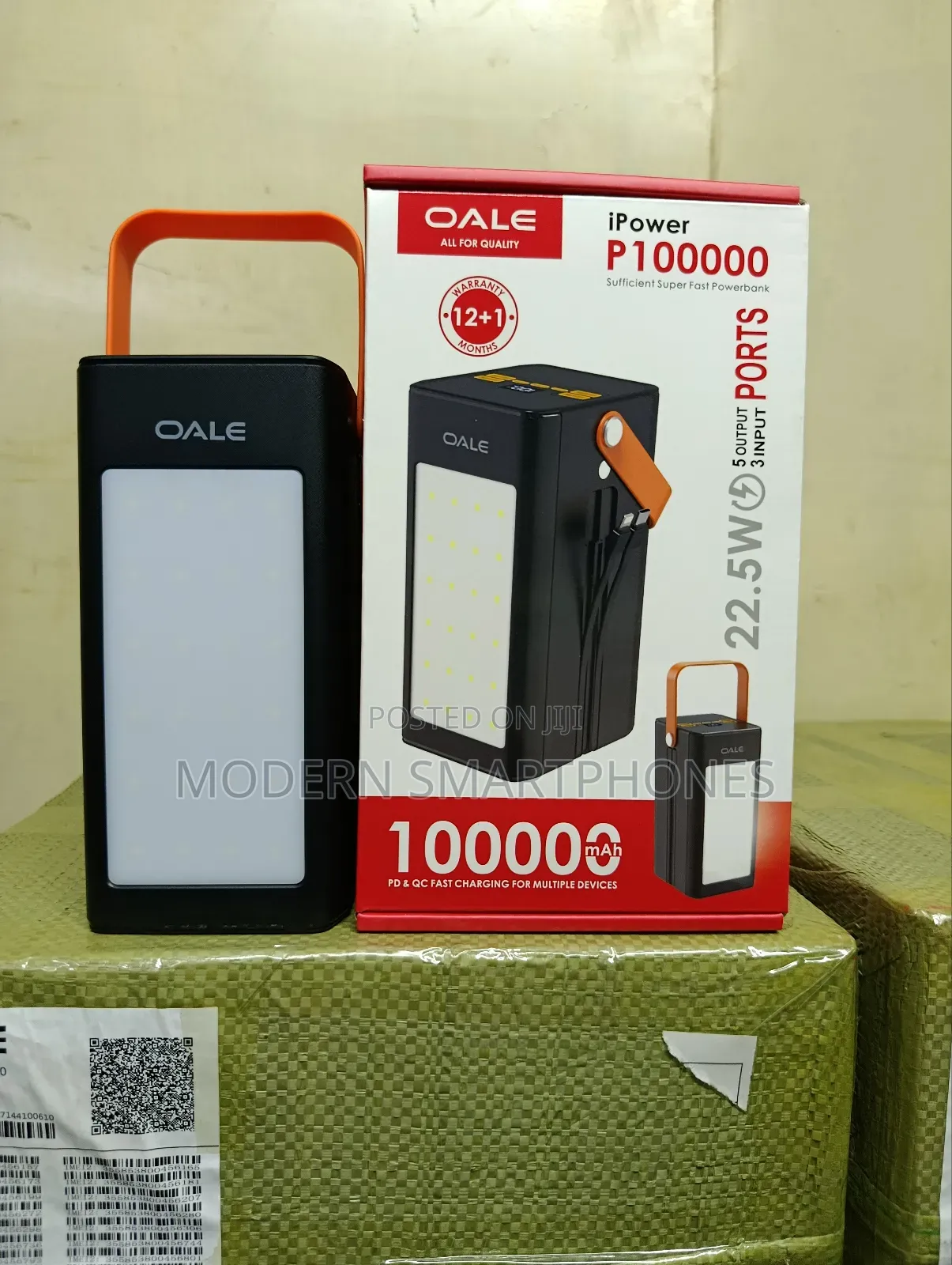 Portable 100,000mah Power Bank