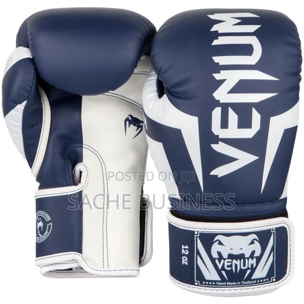 Venum Elite Black Boxing Gloves 