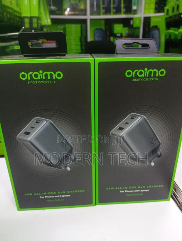 Oraimo Hypergan 65 65w Gan Wall Charger Kit - main view