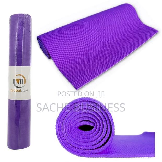 Rubber Yoga Mat - main view