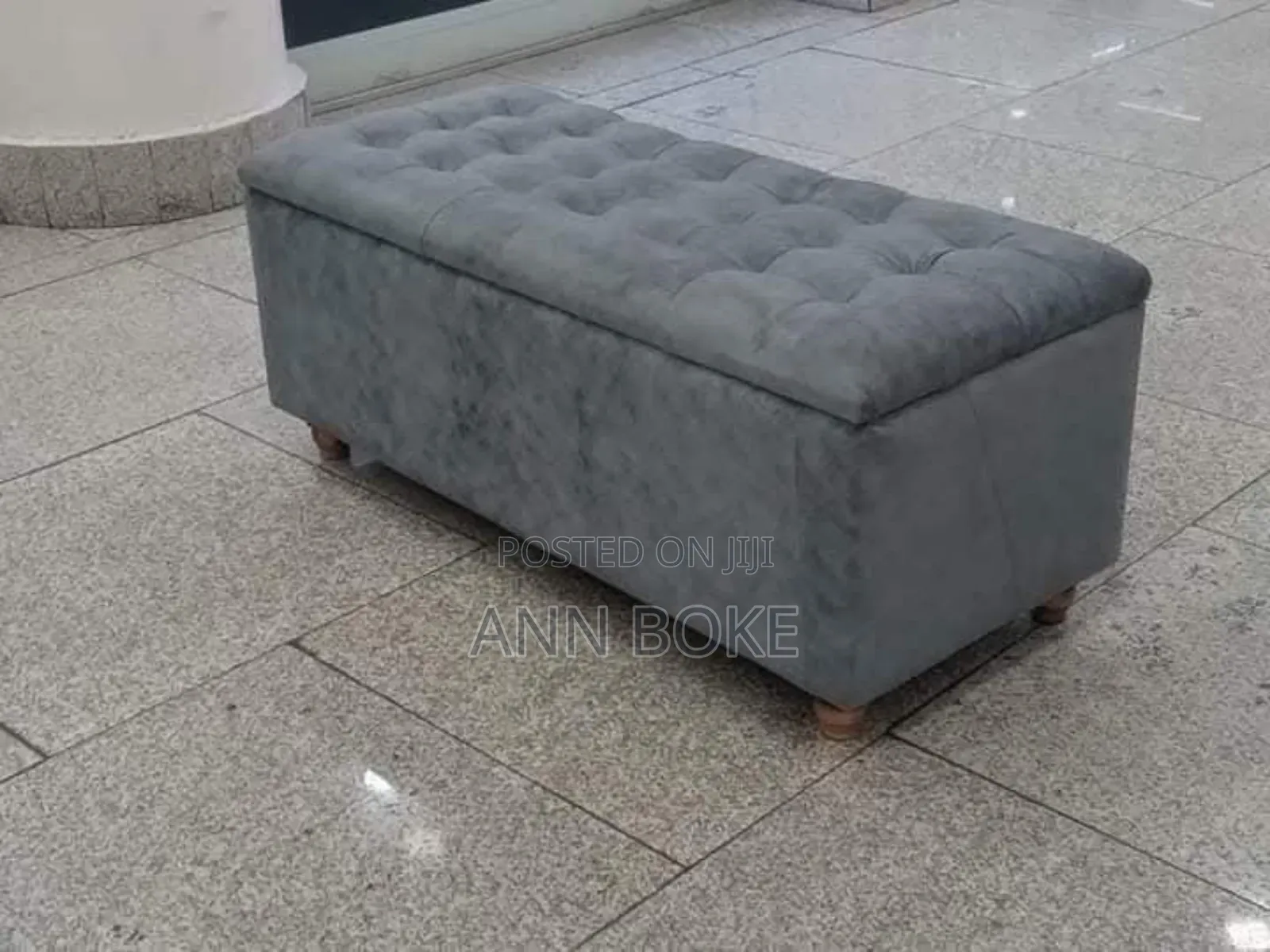 Storage Ottoman Dimensions: 105cm by 45cm by 45cm