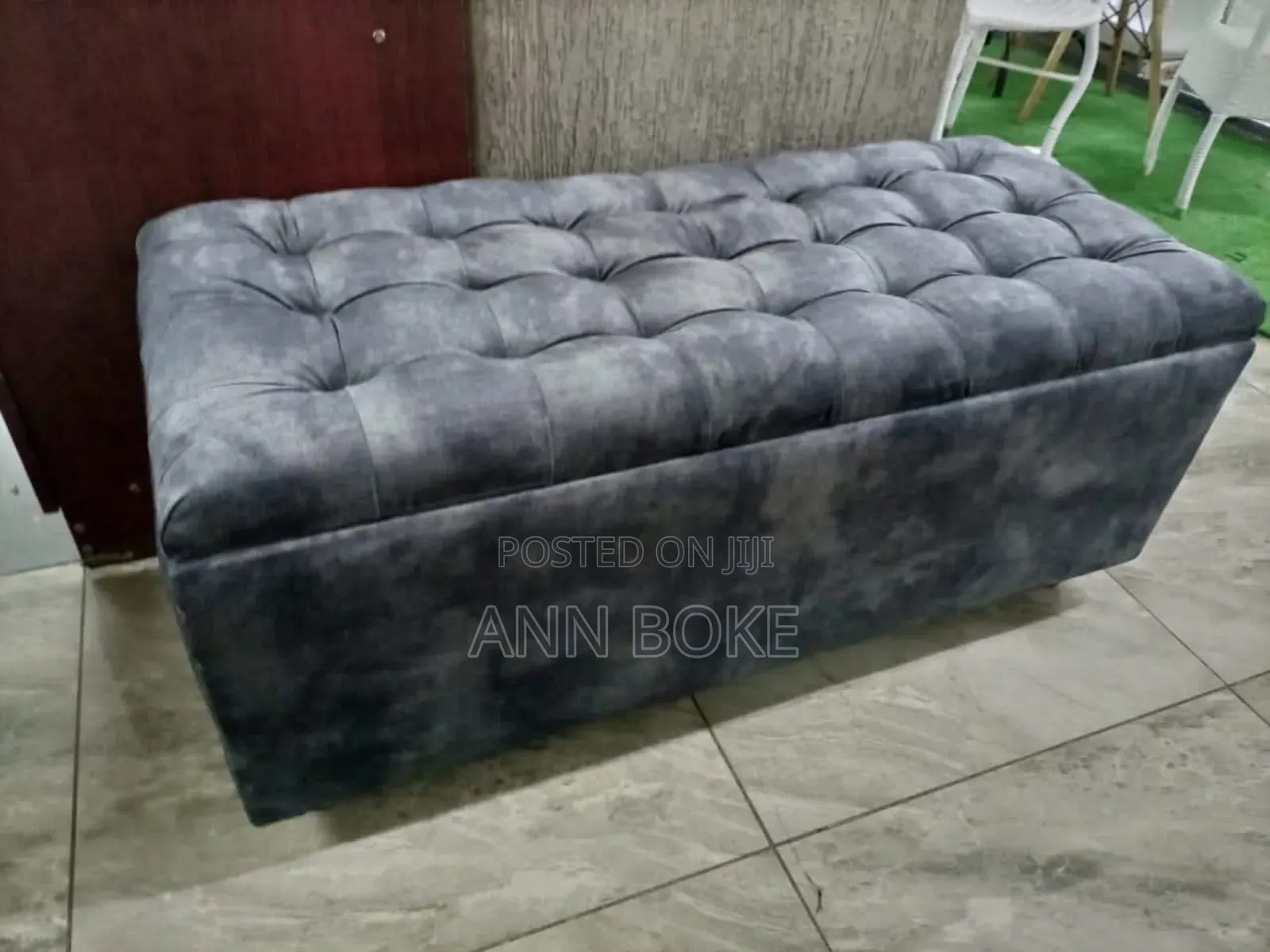 Storage Ottoman Dimensions: 105cm by 45cm by 45cm