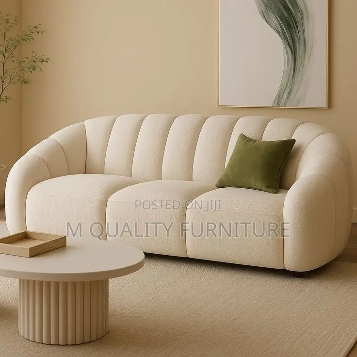 3 Seater White Couches