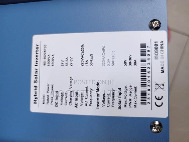 Solarpex 1.5kva Hybrid Solar Inverter With PMW Controller - thumbnail 4