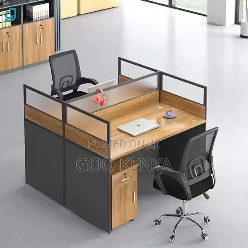 Office Desk ; 1-Way Modern Modular Office Workstation