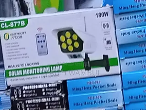 180 Watts Solar Monitoring Lamp/Body Indicator Solar Lamp