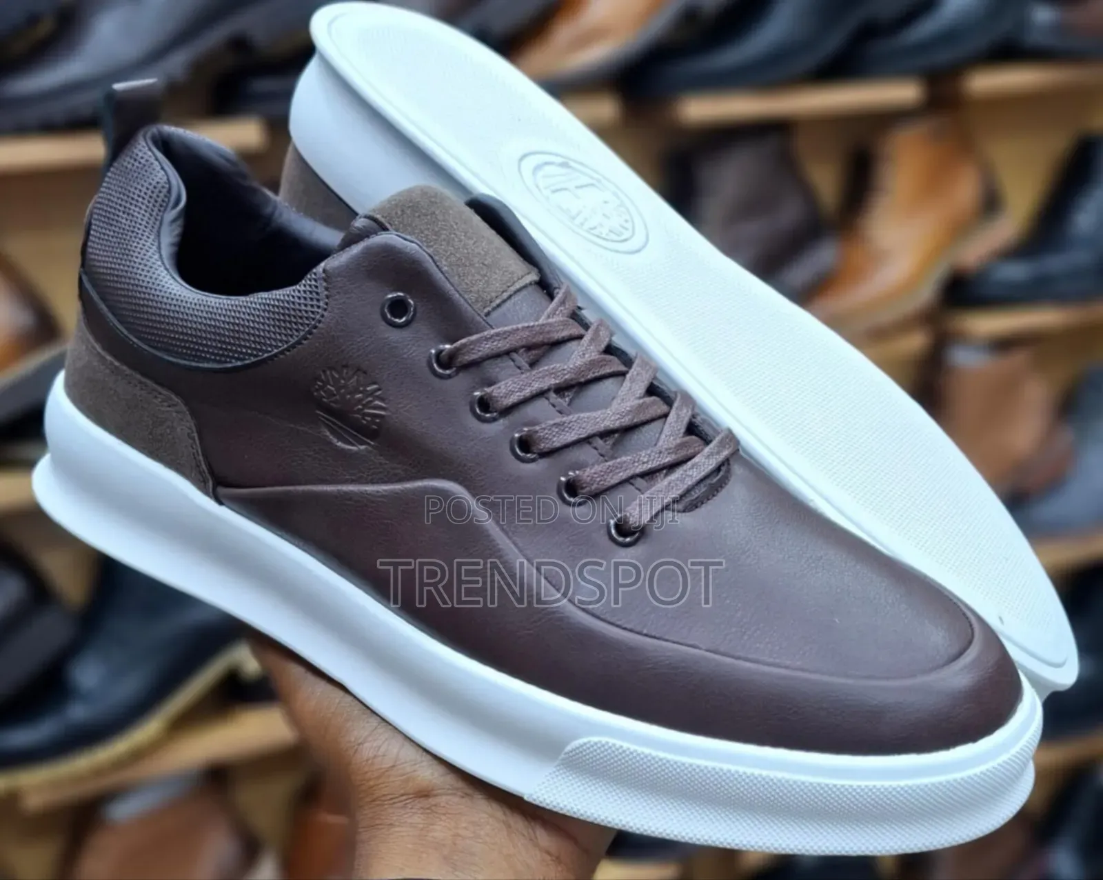 Timberland Casuals Coffee Sole White
