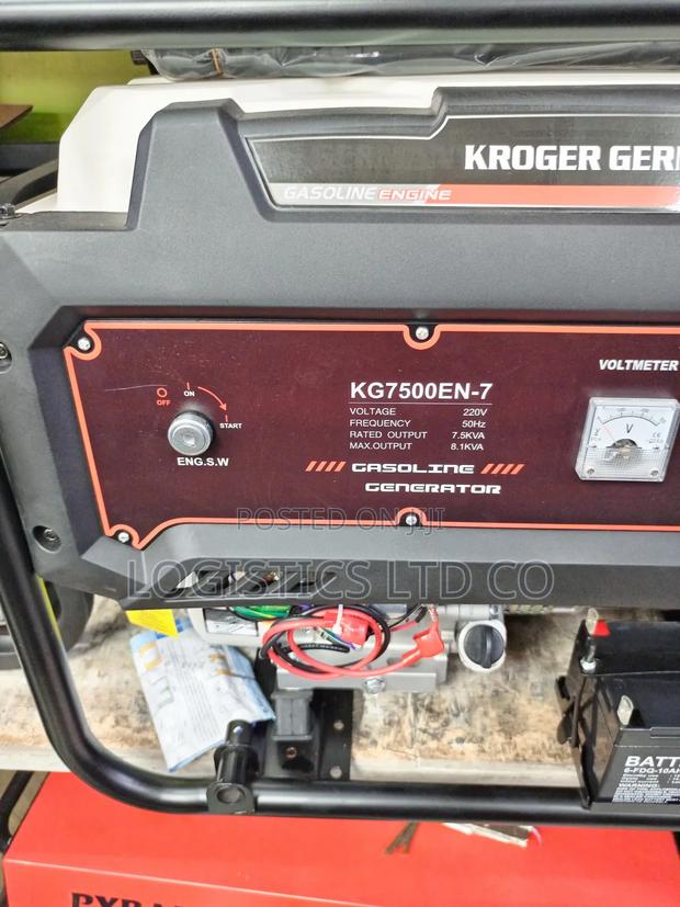 Kroger Germany Kg7500en7 8.1kva Gasoline Generator - thumbnail 2