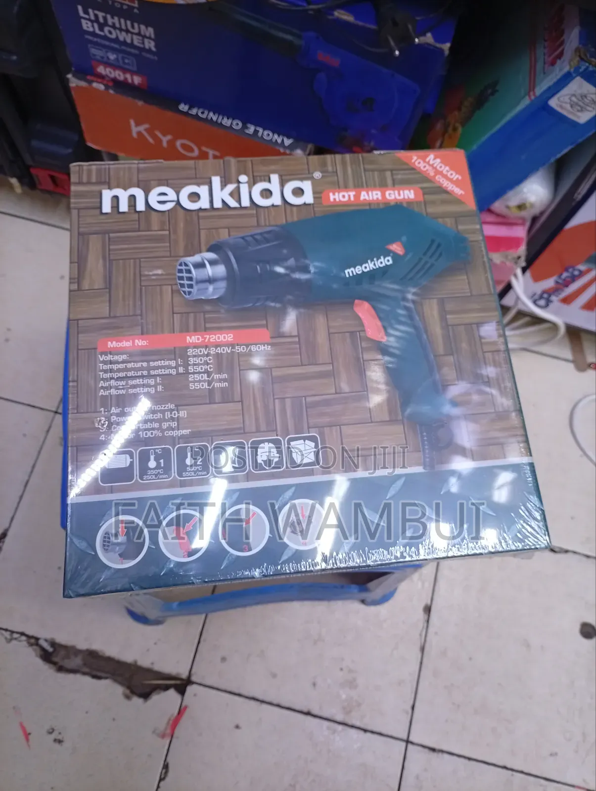 Quality Meakida Hot Air Gun/Hot Air Gun Machine