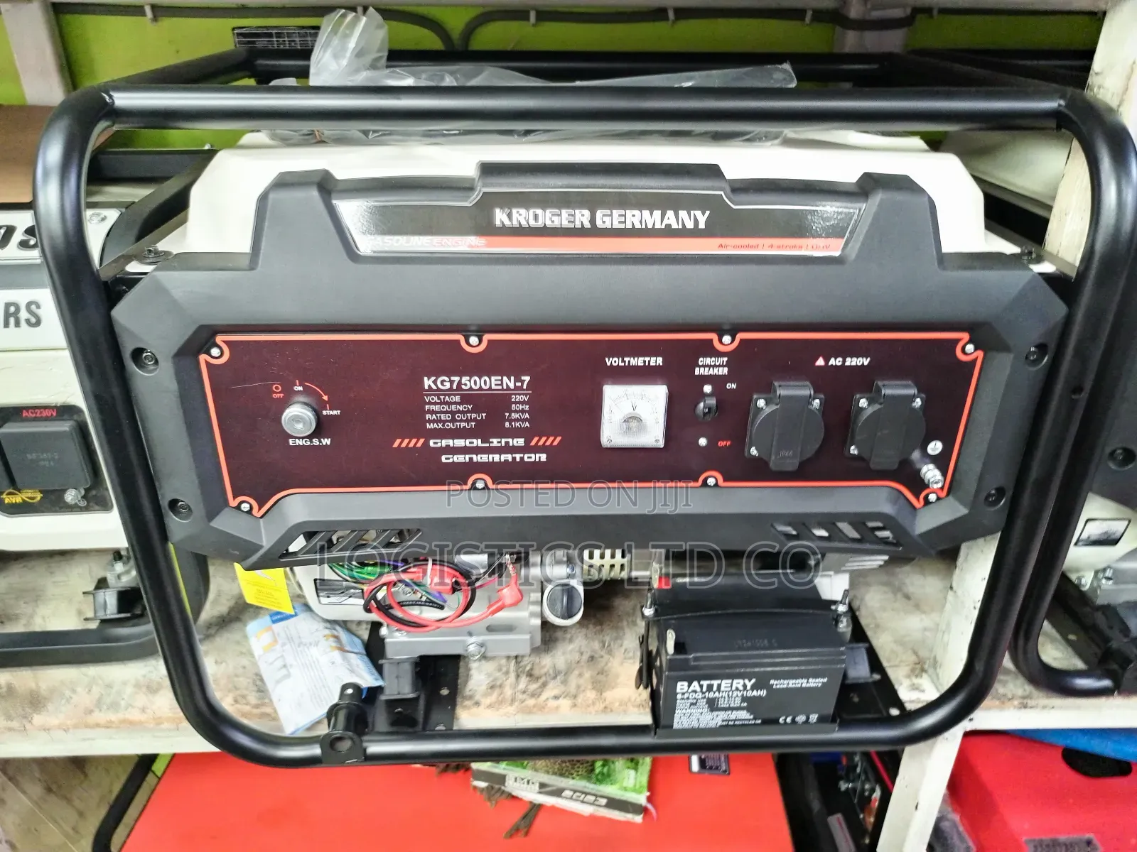 Kroger Germany 8.1kva Single Phase Gasoline Generator
