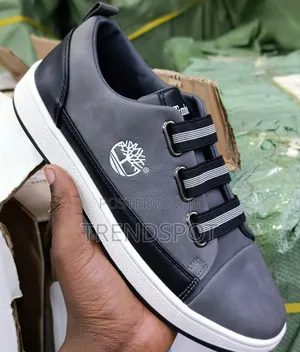 Timberland Casuals Grey Sole White Black