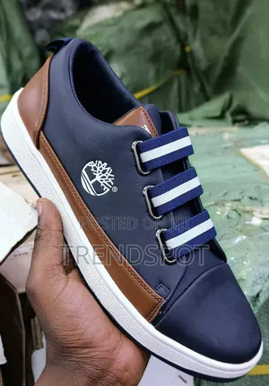 Timberland Casuals Blue Brown Sole White Black