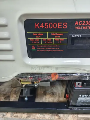 Kicho Japan 4.2kva Push to Start Petrol Generator