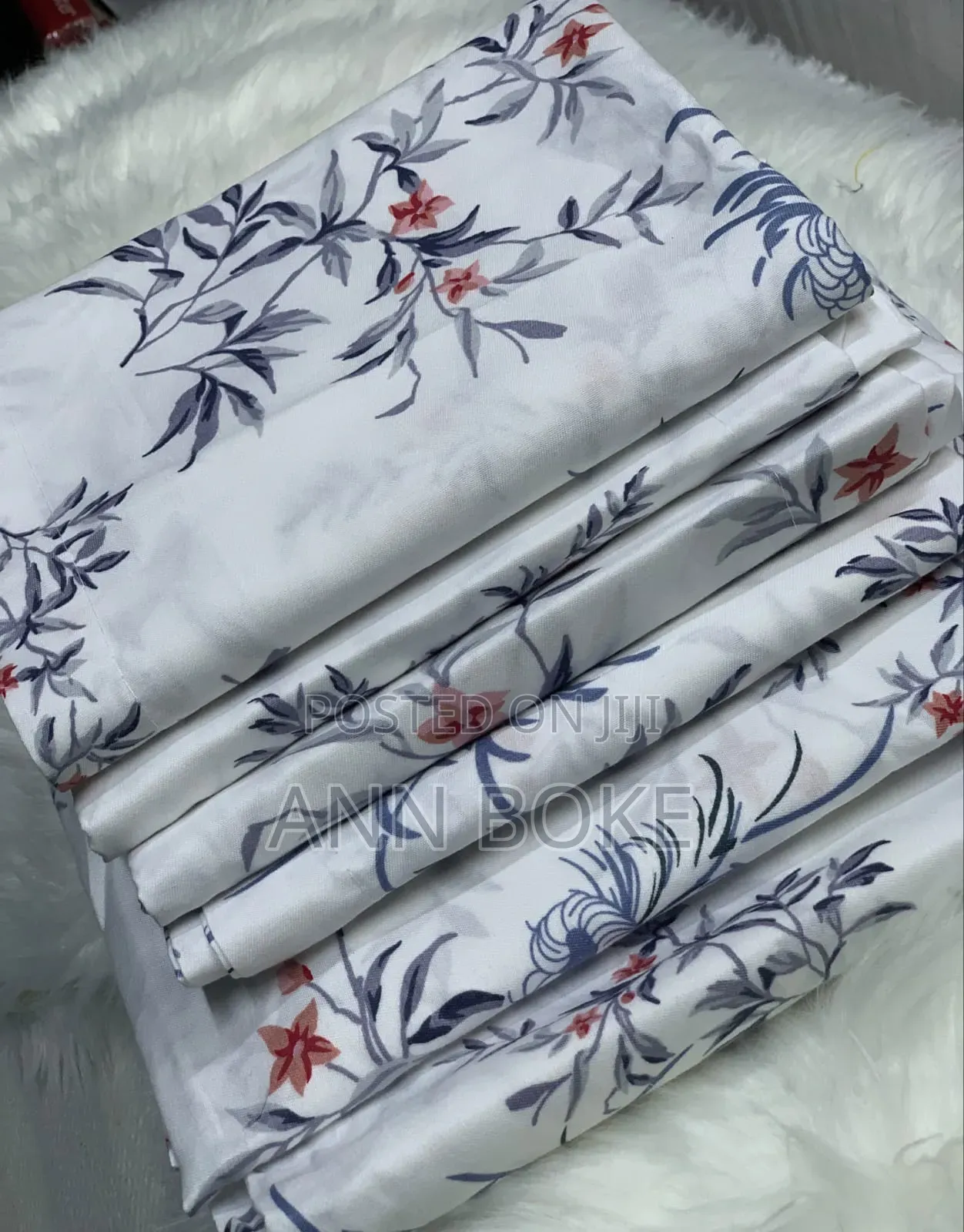Restocked! 
 *6pc Cotton Bedsheets**
Set Contains:-