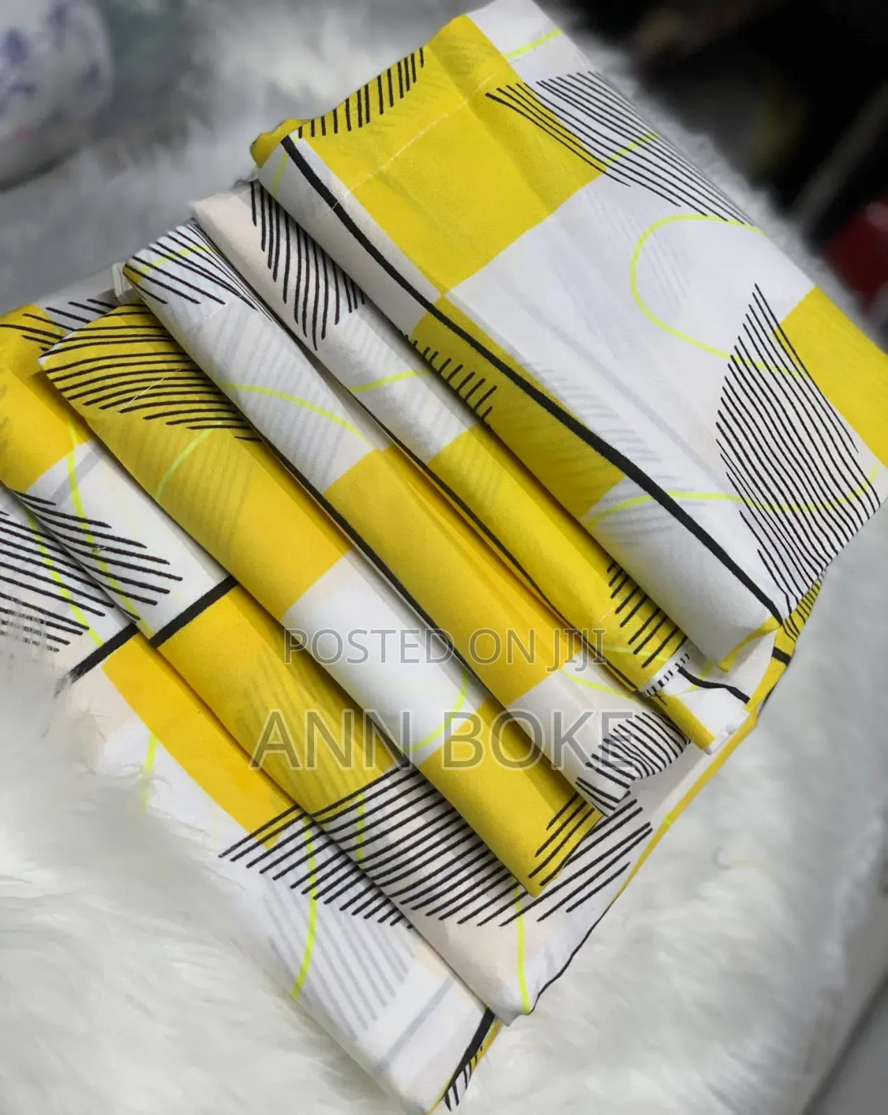 Restocked! 
 *6pc Cotton Bedsheets**
Set Contains:-