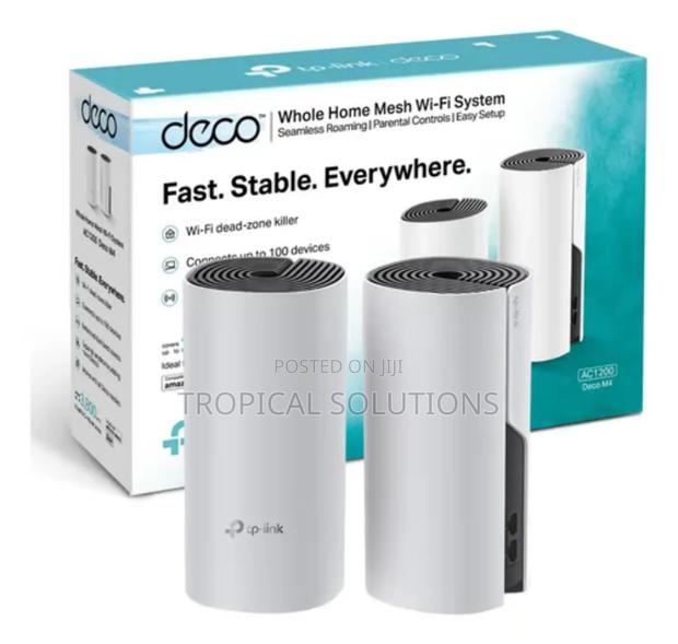 Tp-Link Deco M4 Ac1200 Whole Home Mesh Wifi System - main view