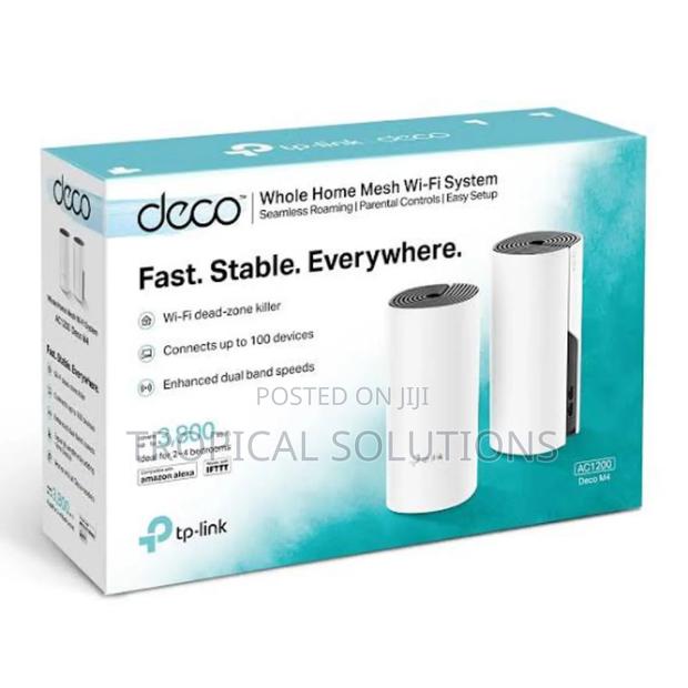 Tp-Link Deco M4 Ac1200 Whole Home Mesh Wifi System - thumbnail 4