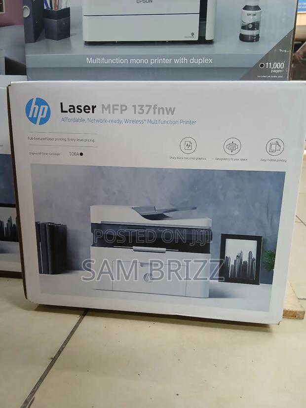 Hp Laser MFP 137fnw - thumbnail 2