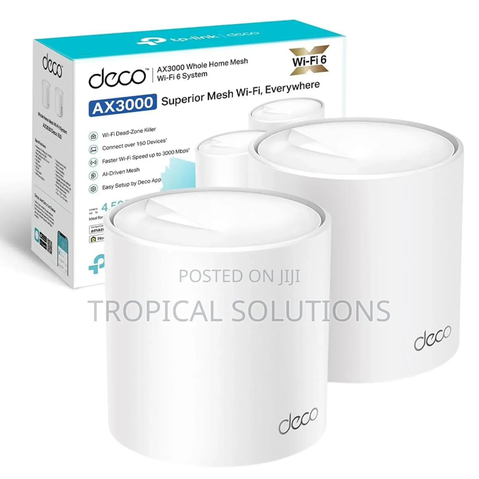 Tp-Link Deco X50 Ax3000 Wifi 6 System Tl-Deco X50