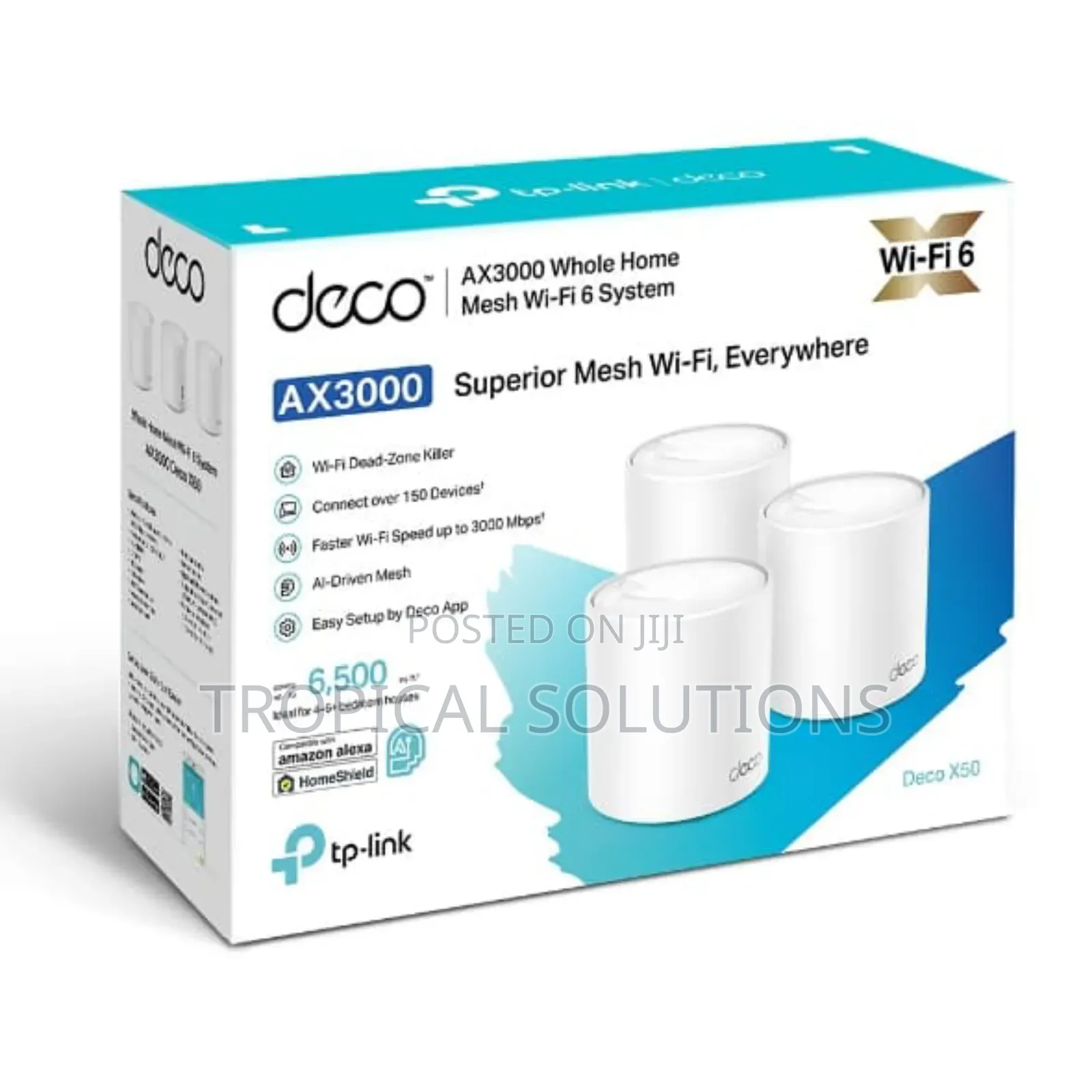Tp-Link Deco X50 Ax3000 Wifi 6 System Tl-Deco X50