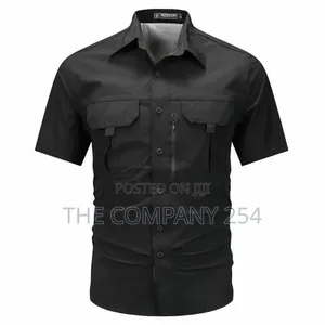 Quality Original Spandex Short Sleeved Collar Shirts