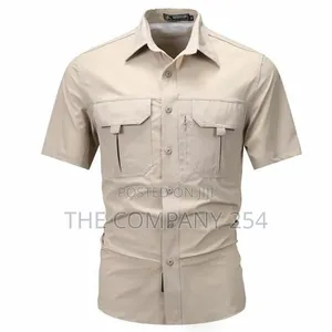 Quality Original Spandex Short Sleeved Collar Shirts