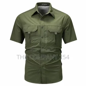 Quality Original Spandex Short Sleeved Collar Shirts