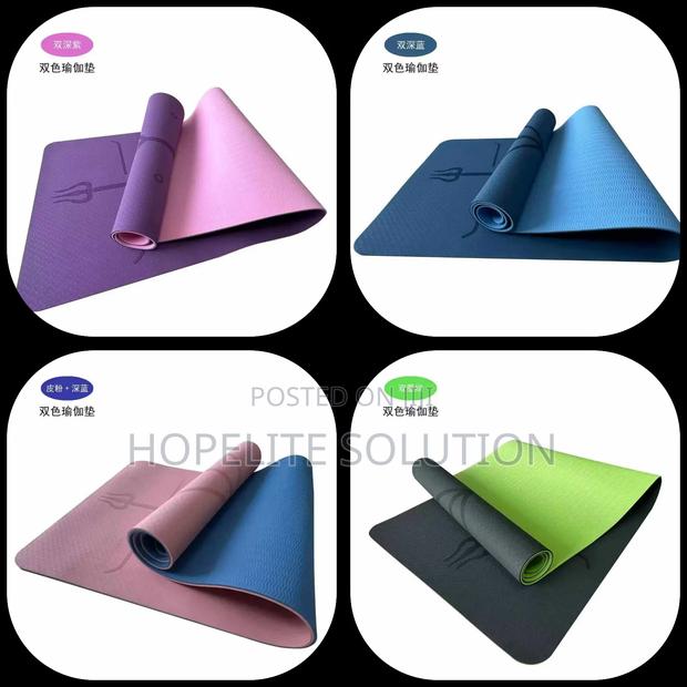 2 Tone Quality Yoga Mats - main view