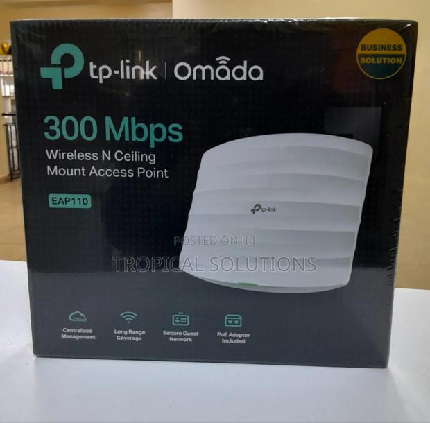 Tp-Link 300mbos Ceiling Mount Access Point Tl-Eap110 - main view