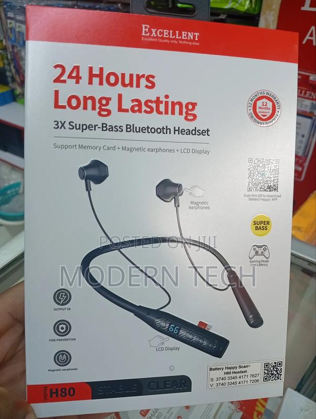 Excellent H80 Wireless Neckband - main view