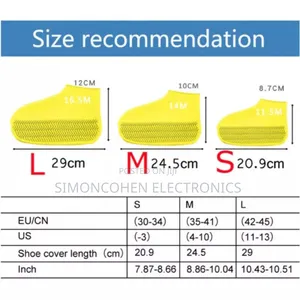 Thickened Silicone Unisex Shoe Cover