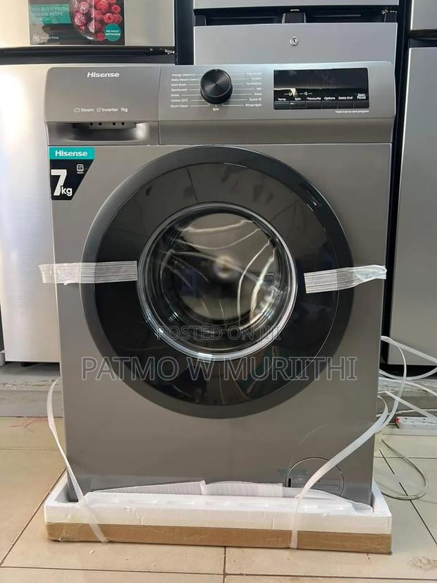 Washing Machine, Hisense 7kg Washing Machine Wash And Spin - main view