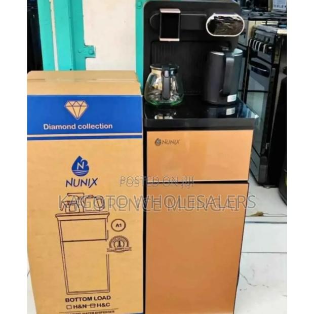 Gold Nunix A1c Hot and Cold Bottom Load Water Dispenser - main view