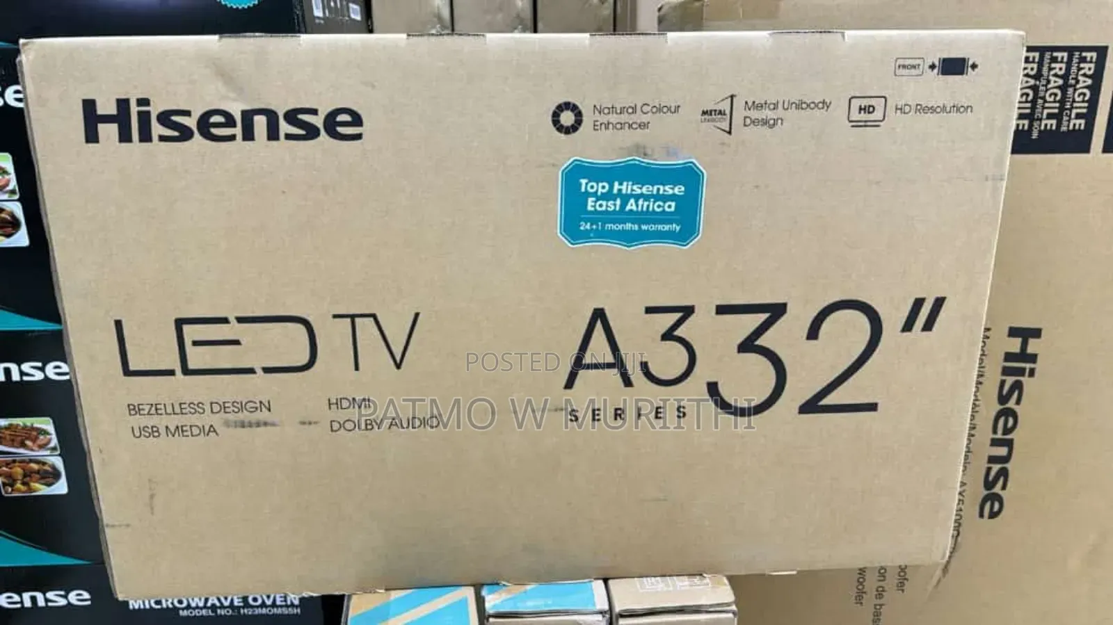 Hisense Tv 32inches Digital Tv A3