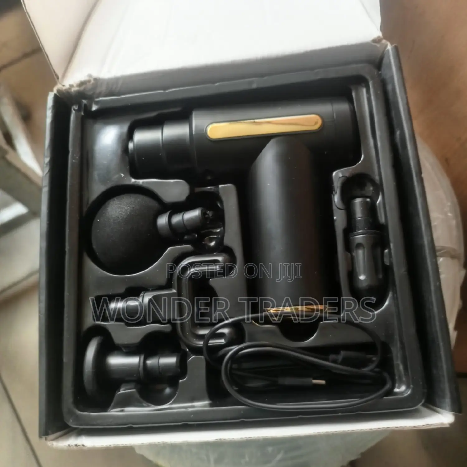 Massage Gun- 5 in 1 Levels Variable Vibration