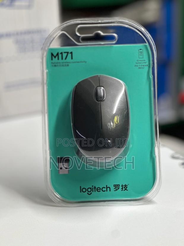 Logitech M171 Black Wireless Mouse - main view