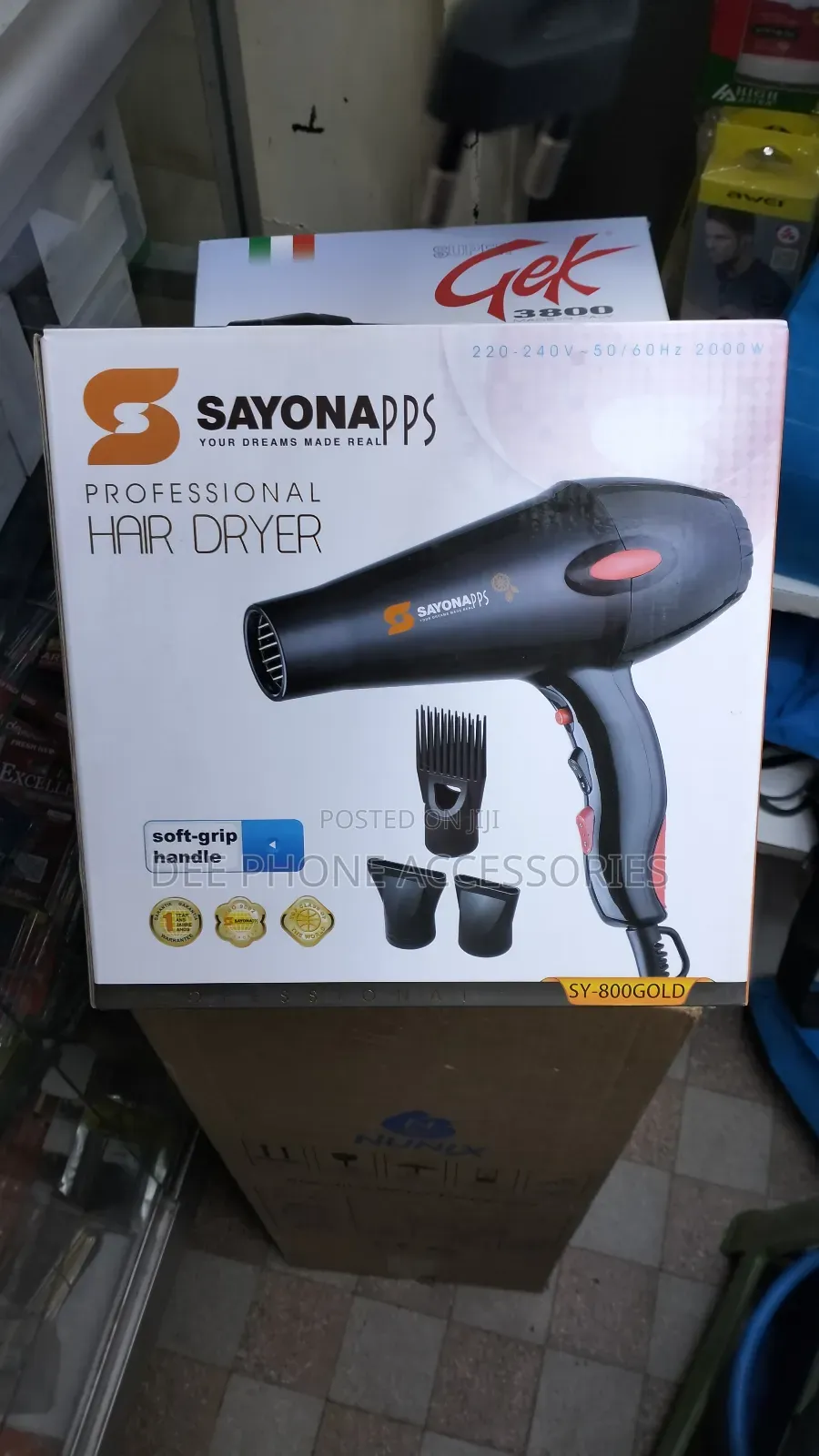 Sayonapps Professional Hair Dryer