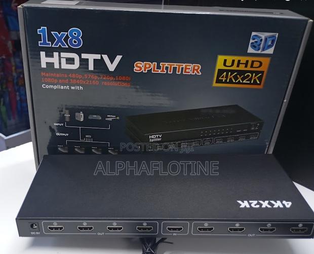 3d 1*8 HDTV Splitter Uhd *
