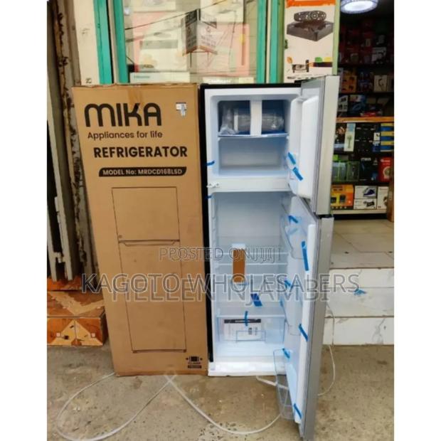 Double Door Fridge, Mika 2door Mika 168litres Fridge