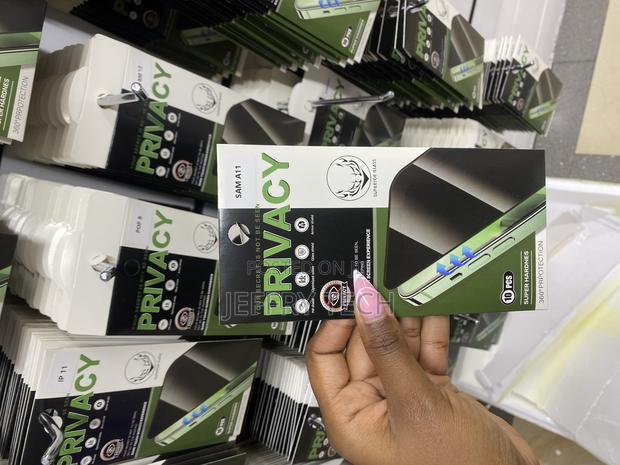 Uponew Galaxy A11 Privacy Tempered Glass Screen Protector - main view