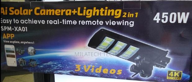 New Ai Solar Camera Pro+Lighting 2 in 1 |