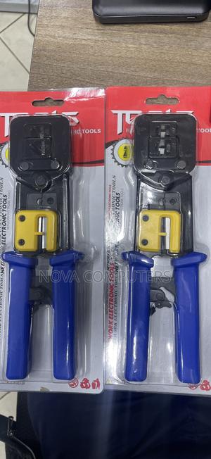 Networking Crimping Tools for Pass Through Cat5 Cat5e Cat6 - main view