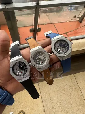 Top Luxury Hublot Watch, Hublot Leather Rubber Wrist Watch