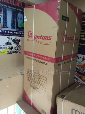 Ramtons Fridge 213l Double Door Rf/130 With Water Dispenser